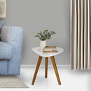 Mesinha Lateral Decorativa de Pé Palito