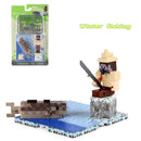 Blocos Magnéticos Colecionáveis Infantil estilo Minecraft – Conjunto de Montagem Educativo