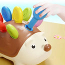 Brinquedo Sensorial Infantil Porco-Espinho Montessori – Jogo Educativo de Habilidades Motoras