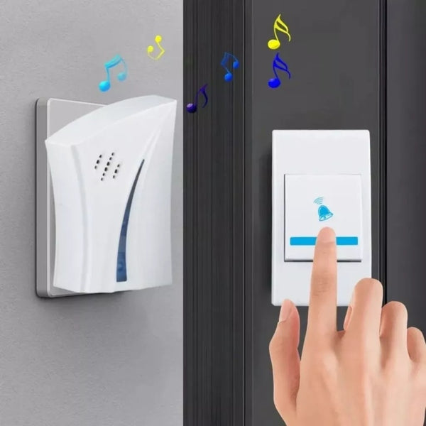 Campainha Sem Fio à Prova d’Água – Interfone Residencial e Comercial 100m