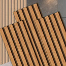 Kit 20 Painéis de Revestimento Ripado Decorativo em MDF – 45x11cm para Parede