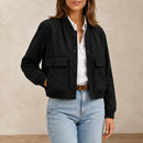 Blazer Decote V - Preto