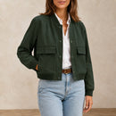 Blazer Decote V - Verde Escuro