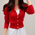 casaquinho-feminino-trico-com-botoes-cropped-slim-elegante-para-compor-looks-chiques-no-frio-cor-04-vermelho-NEW