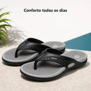 Chinelo Massageador Masculino em EVA Leve - Sola Anatômica Antiderrapante para Conforto Diário
