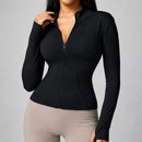 jaqueta-esportiva-feminina-gola-alta-com-ziper-modelagem-slim-manga-longa-para-treino-e-inverno-principal