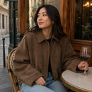 Jaqueta Camurça Cropped - lifestyle 3