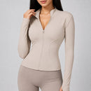 corta-vento-feminino-esportivo-com-ziper-fitness-gola-alta-slim-para-treinos-ao-ar-livre-cor-08-bege-NEW