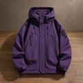Jaqueta Masculina Capuz Softshell Impermeavel Bomber 3