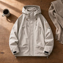 Jaqueta Masculina Capuz Softshell Impermeavel Bomber 9
