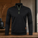Moletom Masculino Meio Ziper Gola Alta Streetwear 1
