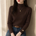 blusa-feminina-de-veludo-gola-alta-forrada-pulover-aconchegante-manga-longa-para-o-frio-elegante-cor-07-castanho-escuro-NEW