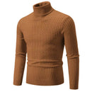 Suéter Masculino Gola Alta cor Marrom