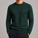 pulover-masculino-trico-textura-losangos-decote-careca-peca-casual-sofisticada-manga-longa-cor-03-verde-caqui-NEW